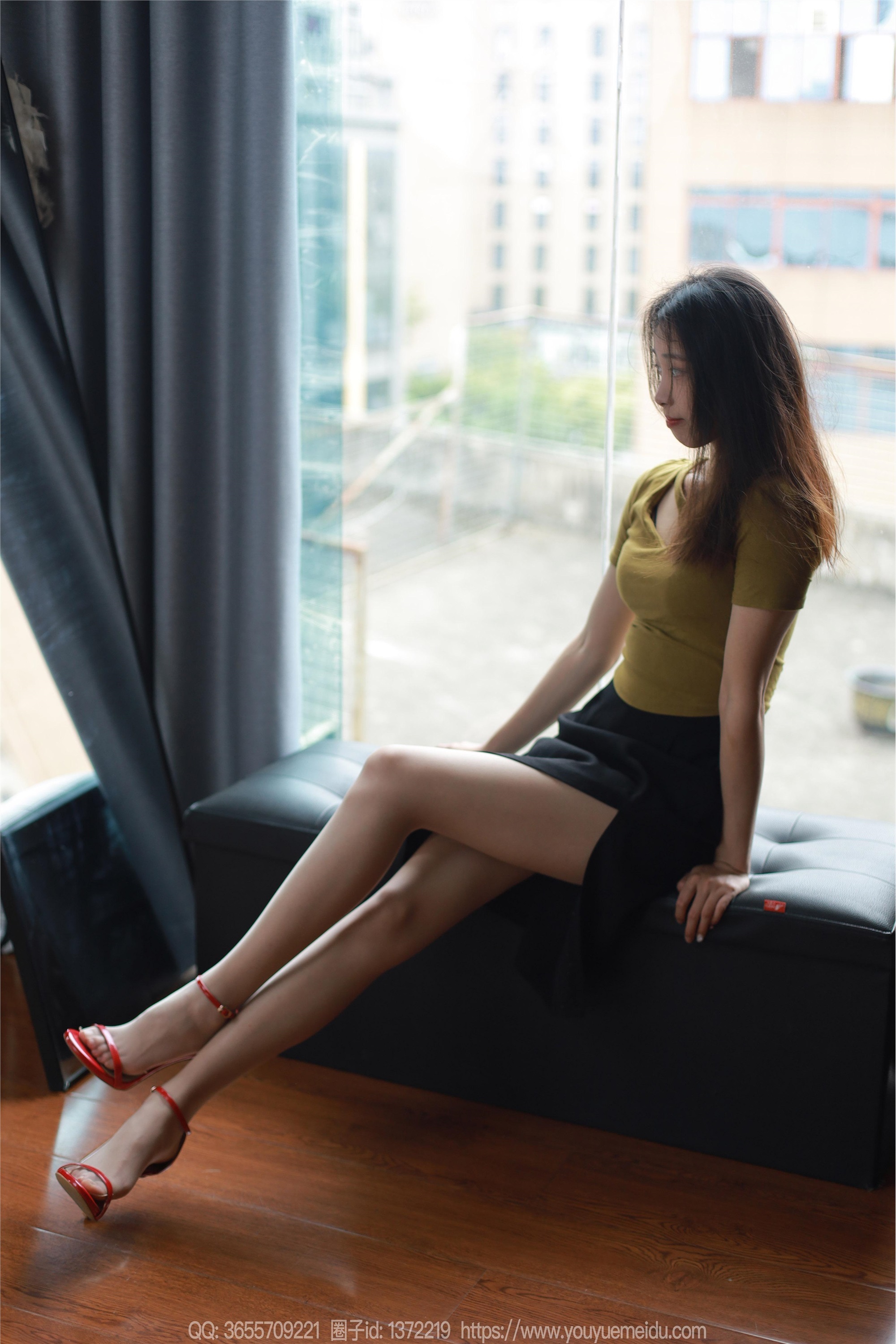 IESS异思趣向  2024.04.04 丝享家 1707 小九《高叉长裙》